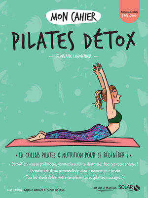 cover image of Mon cahier Pilates détox